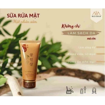 Sữa Rửa Mặt Mật Nhân Sâm 36 Vị Meea 80ML