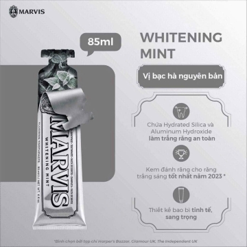 Kem Đánh Răng Quý Tộc Marvis 85ML (Ý)