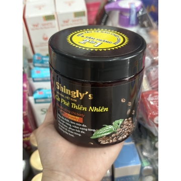 Tẩy Tế Bào và Tắm Trắng Body Cà Phê 2in1 Shingly’s (500g)