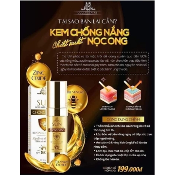 Kem Chống Nắng Collagen X3 Nọc Ong (20g)