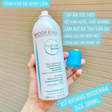 Xịt Khoáng BIODERMA Hydrabio Brume (Pháp) 300ML