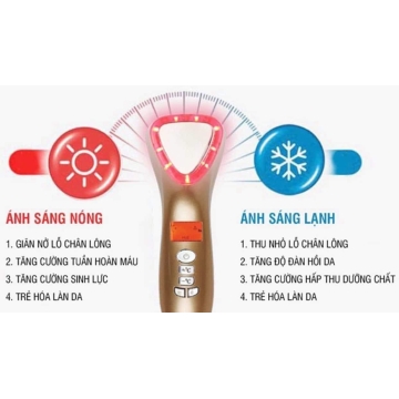Máy Điện Di Nóng Lạnh Masssage Nâng Cơ RF