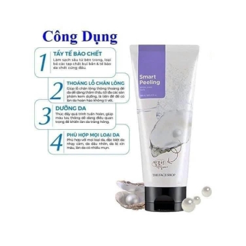 Tẩy Tế Bào Ngọc Trai Smart  Peeling THE FACE SHOP (120ML)