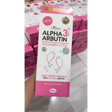 Dưỡng Thể ALPHA ARBUTIN 3Plus+ Collagen New (500ML)