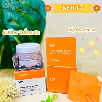 Kem Trắng Da Nâng Tone Dr. Jart+ V7 (50ML)