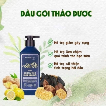 Cặp Dầu Gội & Xả Thảo Dược NamNung (Phiên Bản Mới) 500ML