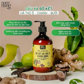 Cặp Dầu Gội & Xả Thảo Dược NamNung (500ML)