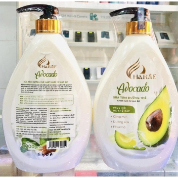 Sữa Tắm Dưỡng Thể Bơ / Lựu CHARME (1000ML)