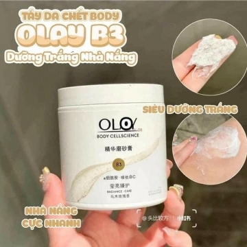 Tẩy Tế Bào Da Chết OLAY BODY CELLSCIENCE B3+ (200g)