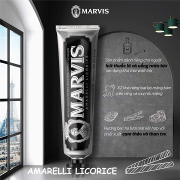 Kem Đánh Răng Quý Tộc Marvis 85ML (Ý)