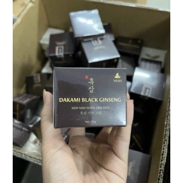 Kem Xóa Nám-Chống Nhăn Da Sâm Đen Ngày/Đêm DAKAMI (33g)