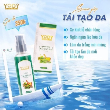 Serum Tái Tạo Da Thảo Dược YODY WHITE Phương Anh (80ML)
