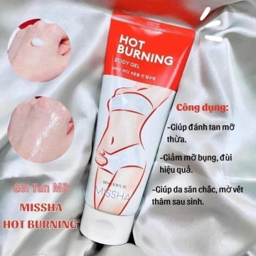 Gel Tan Mỡ Missha Hot Burning (200ML)