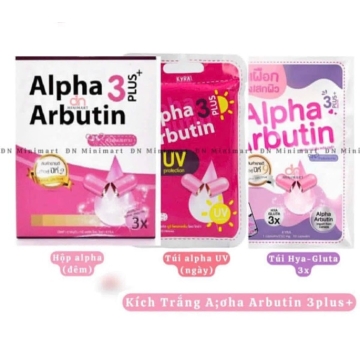 Viên Kích Trắng Alpha Arbutin 3 Plus+ Thái (H/10v)