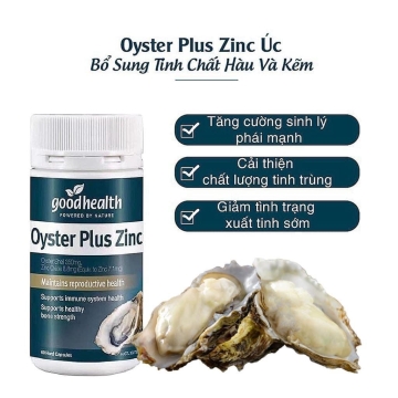 Viên Tinh Chất Hàu Úc Oysters Plus Goodhealth (H/60v)