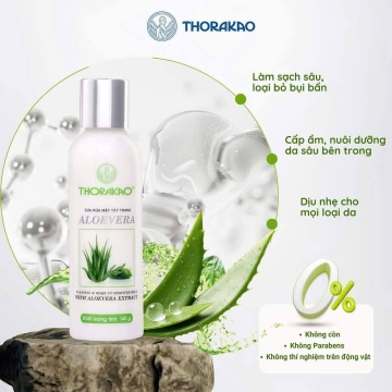 Sữa Rửa Mặt Tẩy Trang ALOE VERA Thorakao (140g)