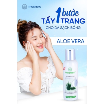 Sữa Rửa Mặt Tẩy Trang ALOE VERA Thorakao (140g)