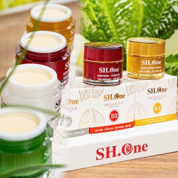 Kem Face Trắng Da Lá Tía Tô SH.One (15g)