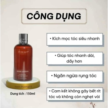 Combo Gội - Xả - Xịt Dưỡng Kích Thích MọcTóc VIJULLY