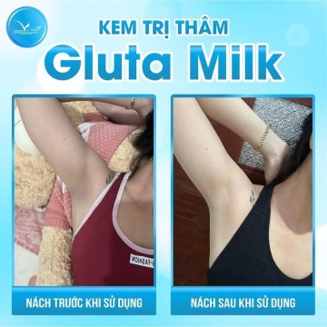 Kem Trị Thâm Nách GLUTA MILK Thái Lan (15g)
